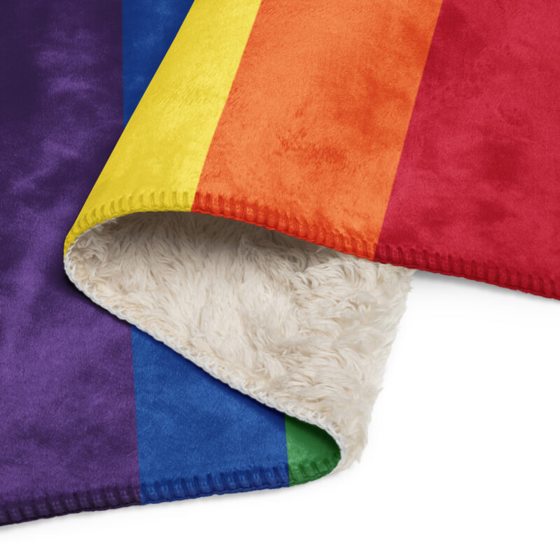 Sherpa blanket Rainbow