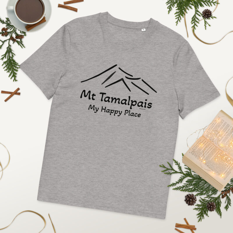 Unisex classic tee T-shirt Mt Tamalpais My Happy Place design - select color