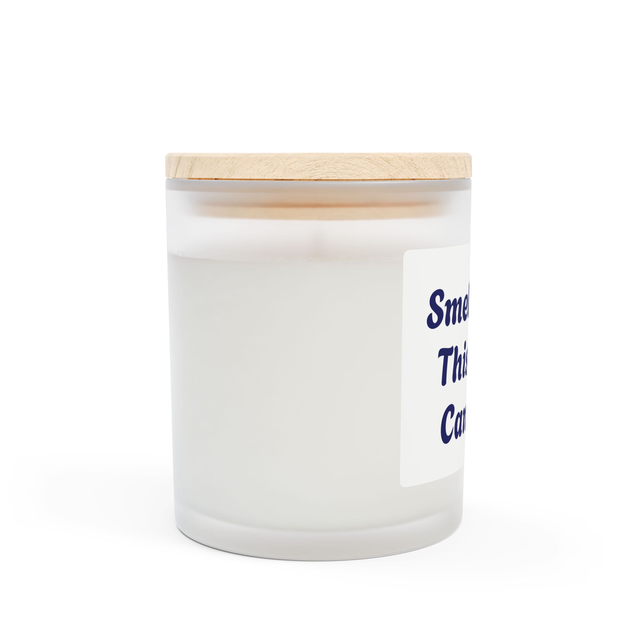 Frosted Glass Candle, 11oz Smells Like This Bitch Can Bake Design - Image 6