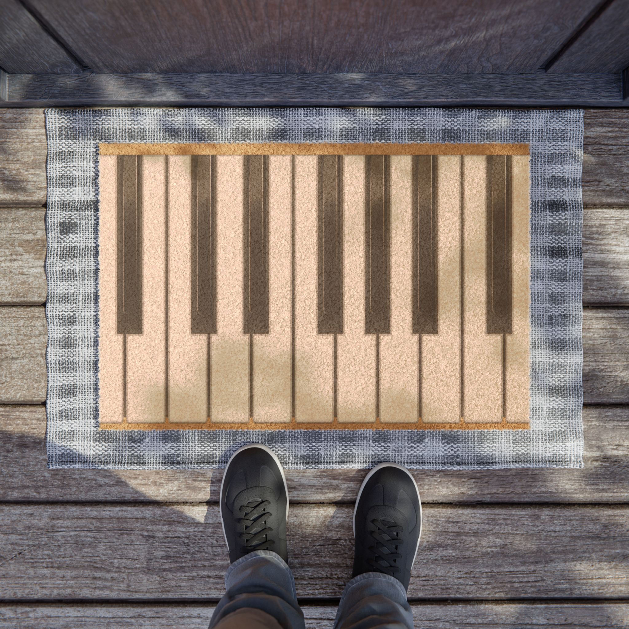 Piano Keys Doormat for Keyboardists and Music Lovers - Image 3