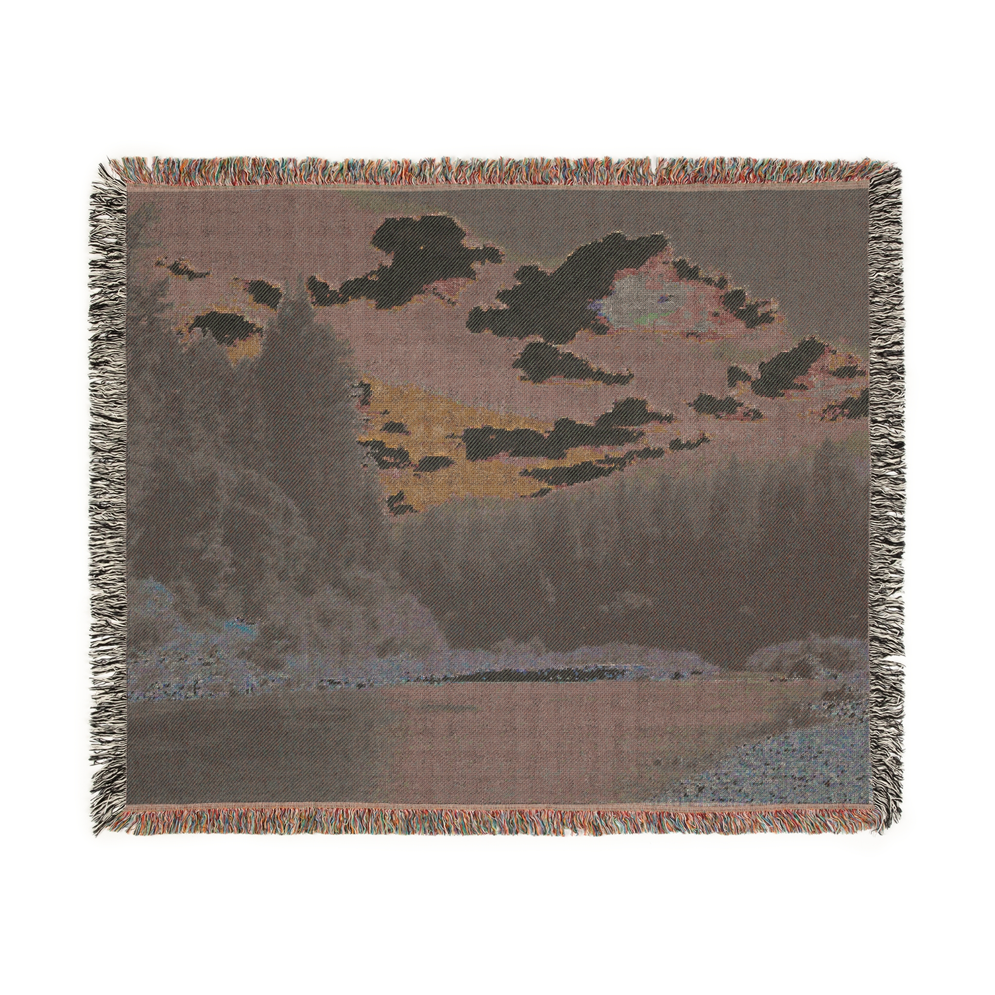 Woven Blanket - Richardson Grove Humboldt County California Redwoods - Personalizable - Image 6