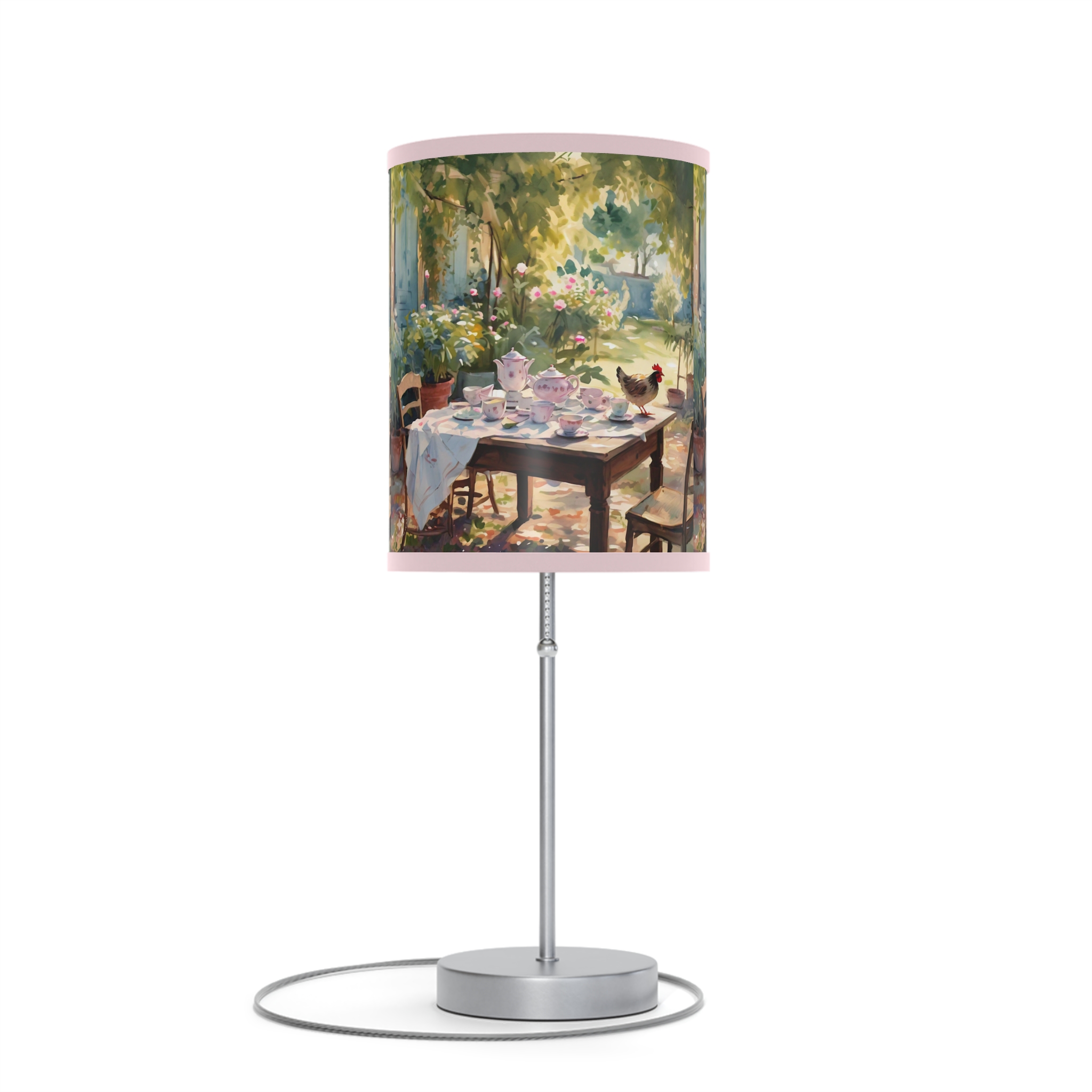 Lamp on a Stand, US|CA plug French Garden Tea Party and Window Design - Image 17