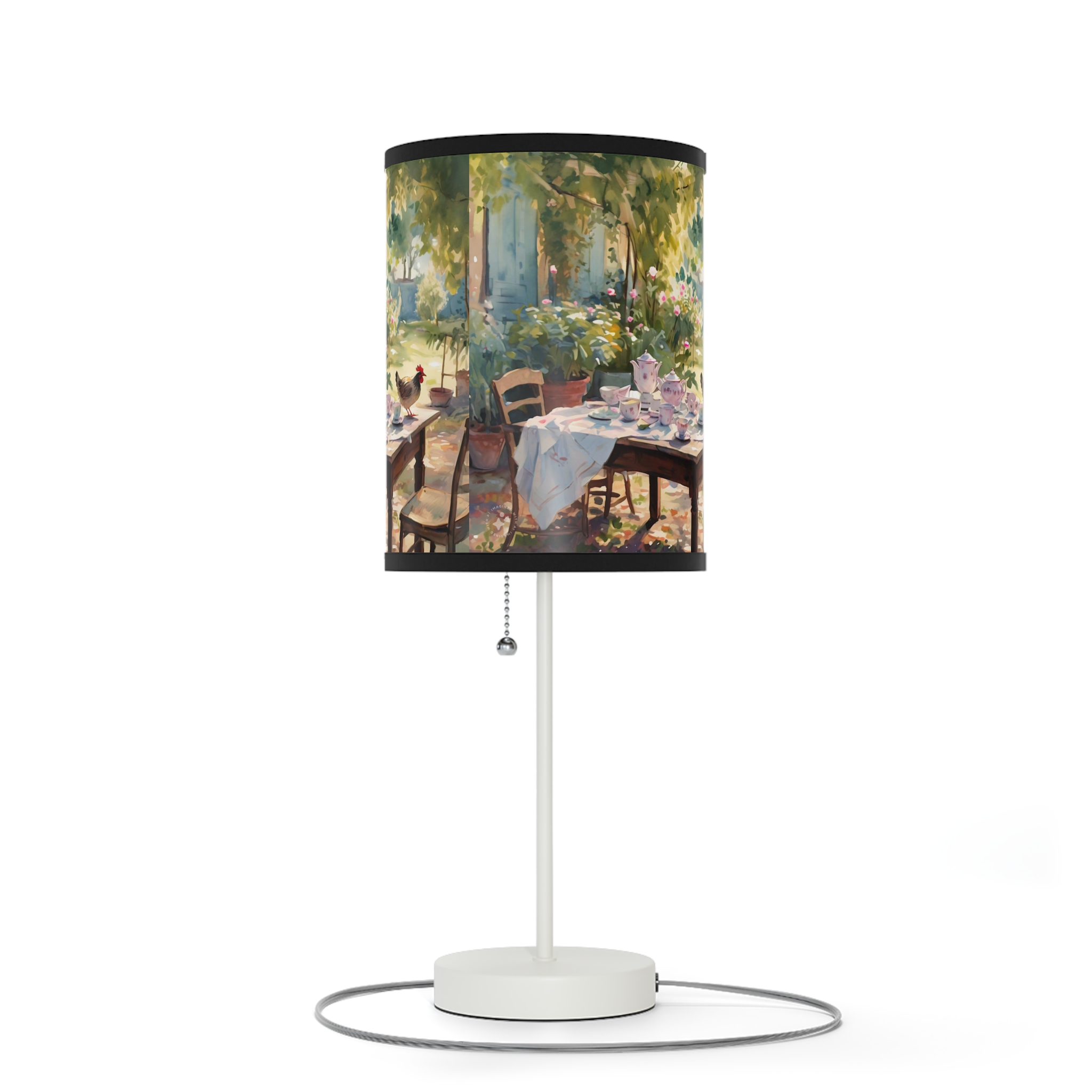 Lamp on a Stand, US|CA plug French Garden Tea Party and Window Design - Image 8