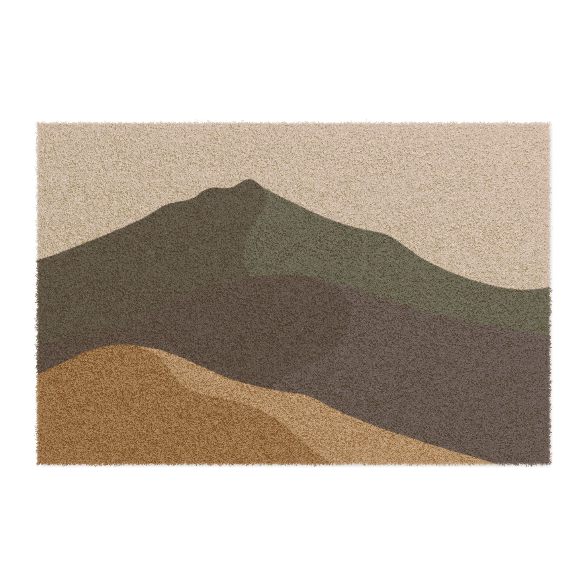 Colors of Mt Tamalpais Doormat