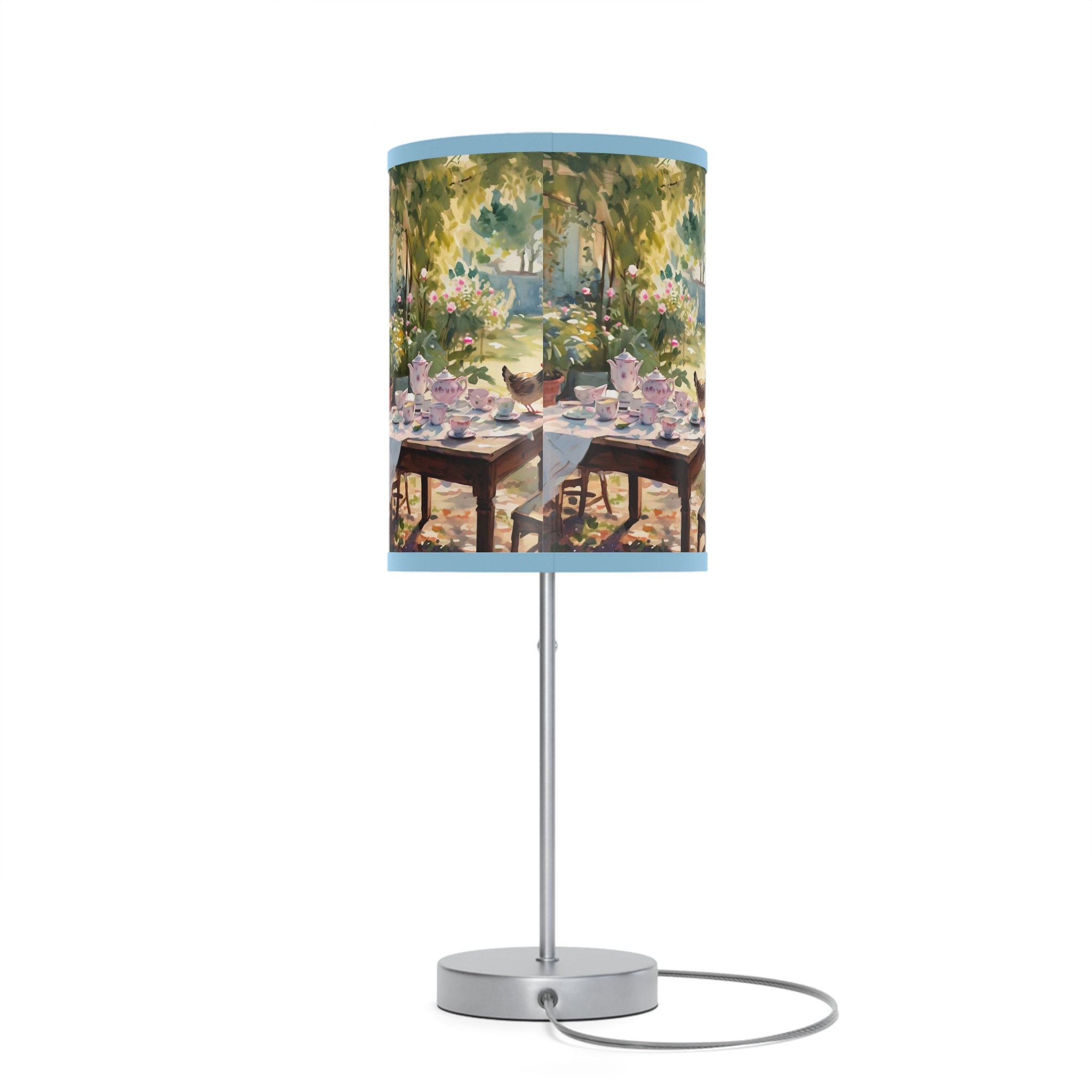 Lamp on a Stand, US|CA plug French Garden Tea Party and Window Design - Image 10