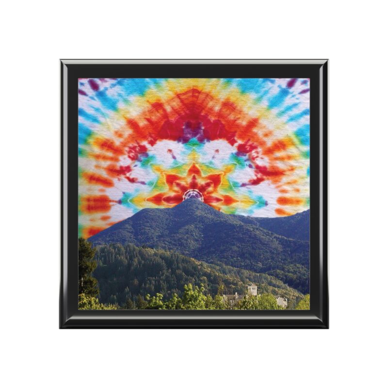 Jewelry Box Tamalpais Tie-Dye Sky Design – Made in USA