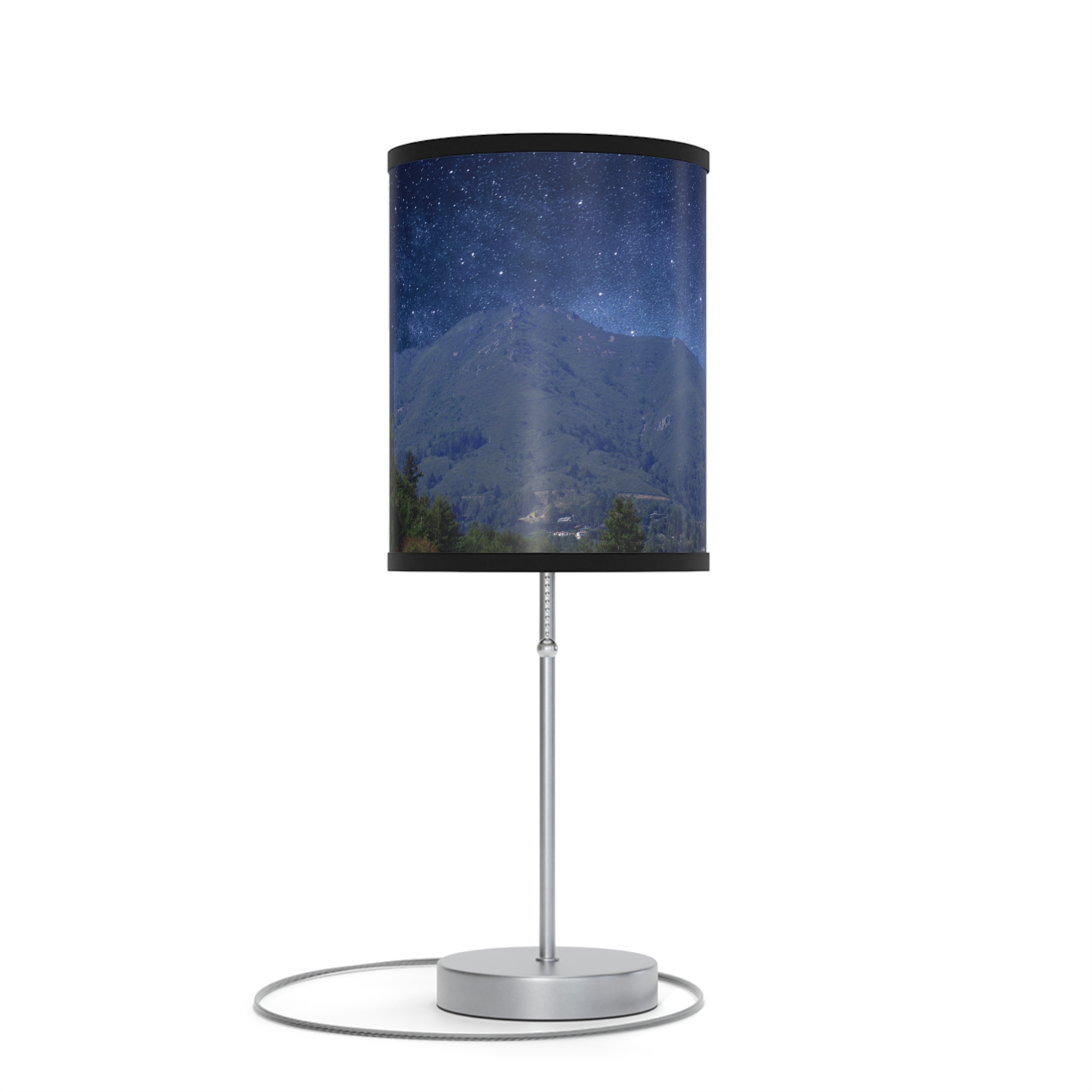 Lamp on a Stand, US|CA plug Mt Tamalpais and Stars