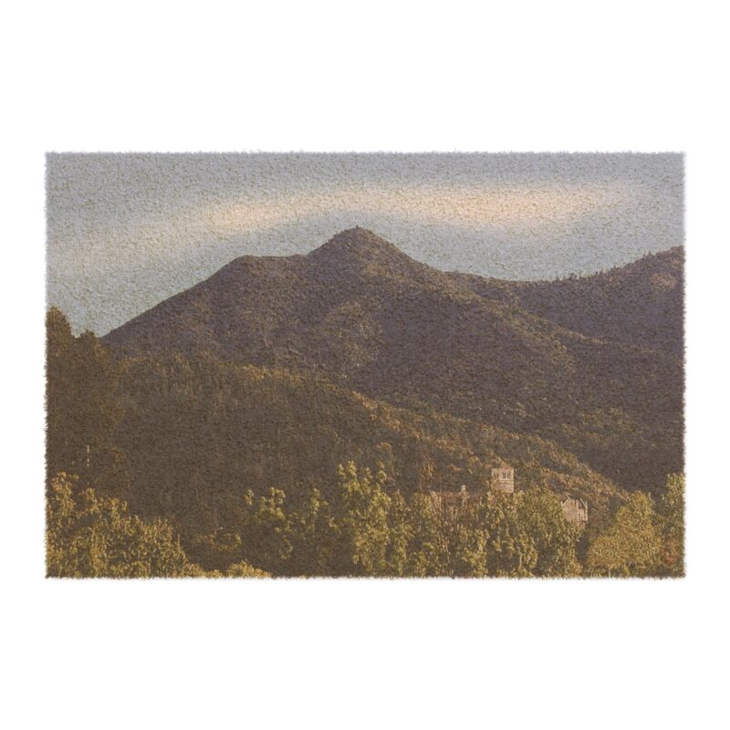 Echo Friendly Doormat Mt Tamalpais San Anselmo California Church Tower Design