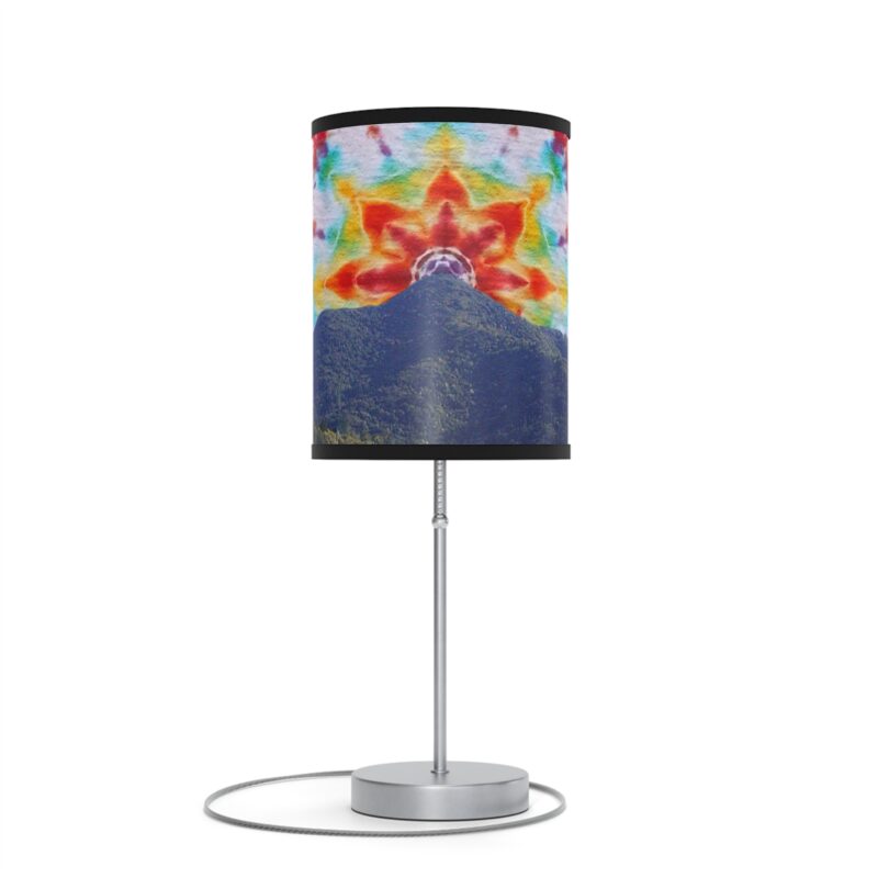 Lamp on a Stand, US|CA plug Tie-Dye Mt Tamalpais Sky Design