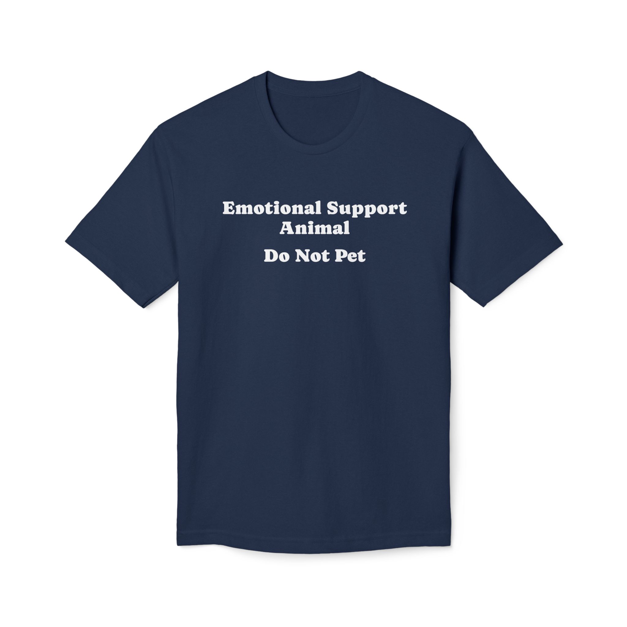 Emotional Support Animal Do Not Pet Design T-Shirt, Comfortable Unisex Tee for Self-Care, Perfect Gift for Mental Wellness - Select color - Made in USA - Image 4