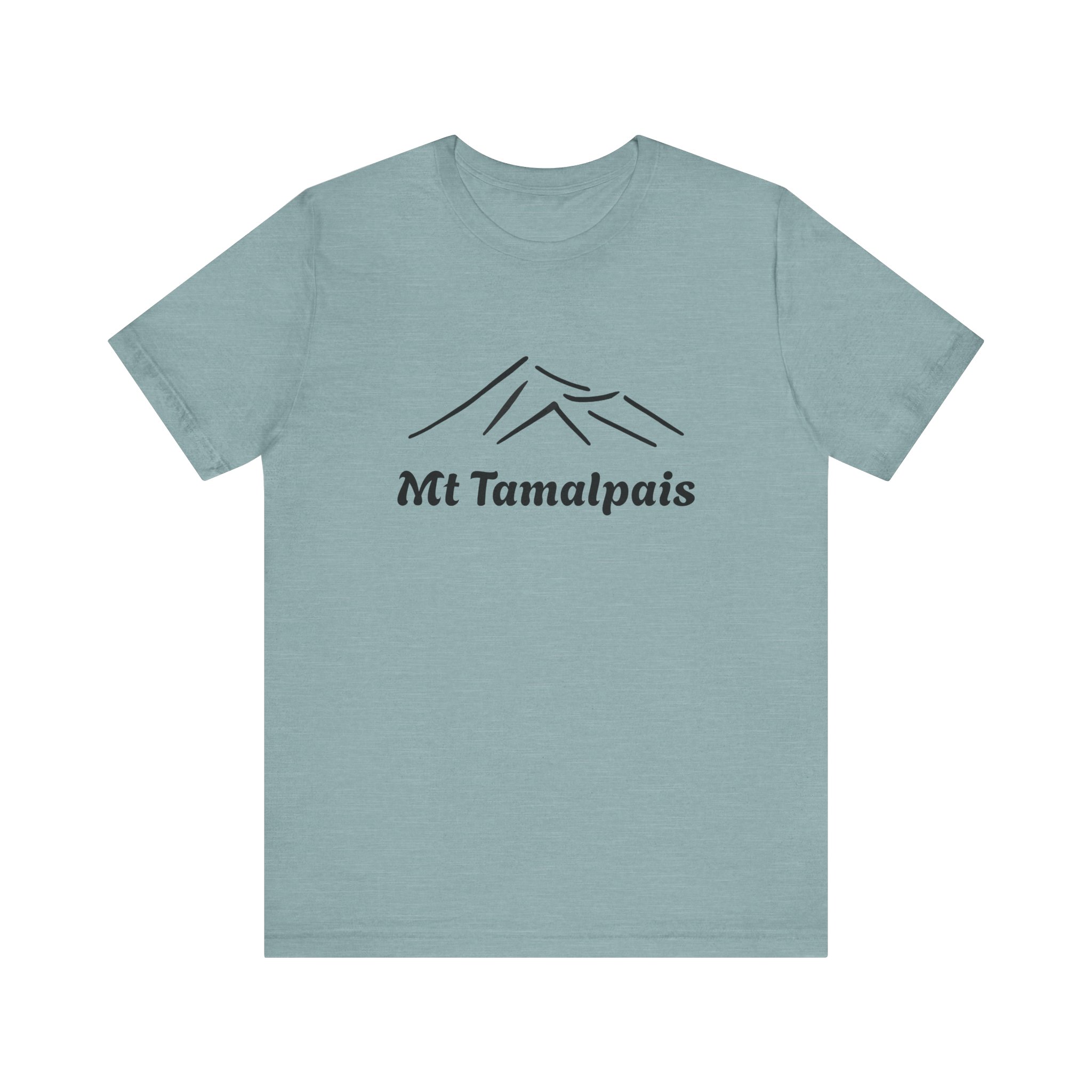 Mt Tamalpais Unisex Short Sleeve Tee - Nature Lovers T-Shirt - Image 13