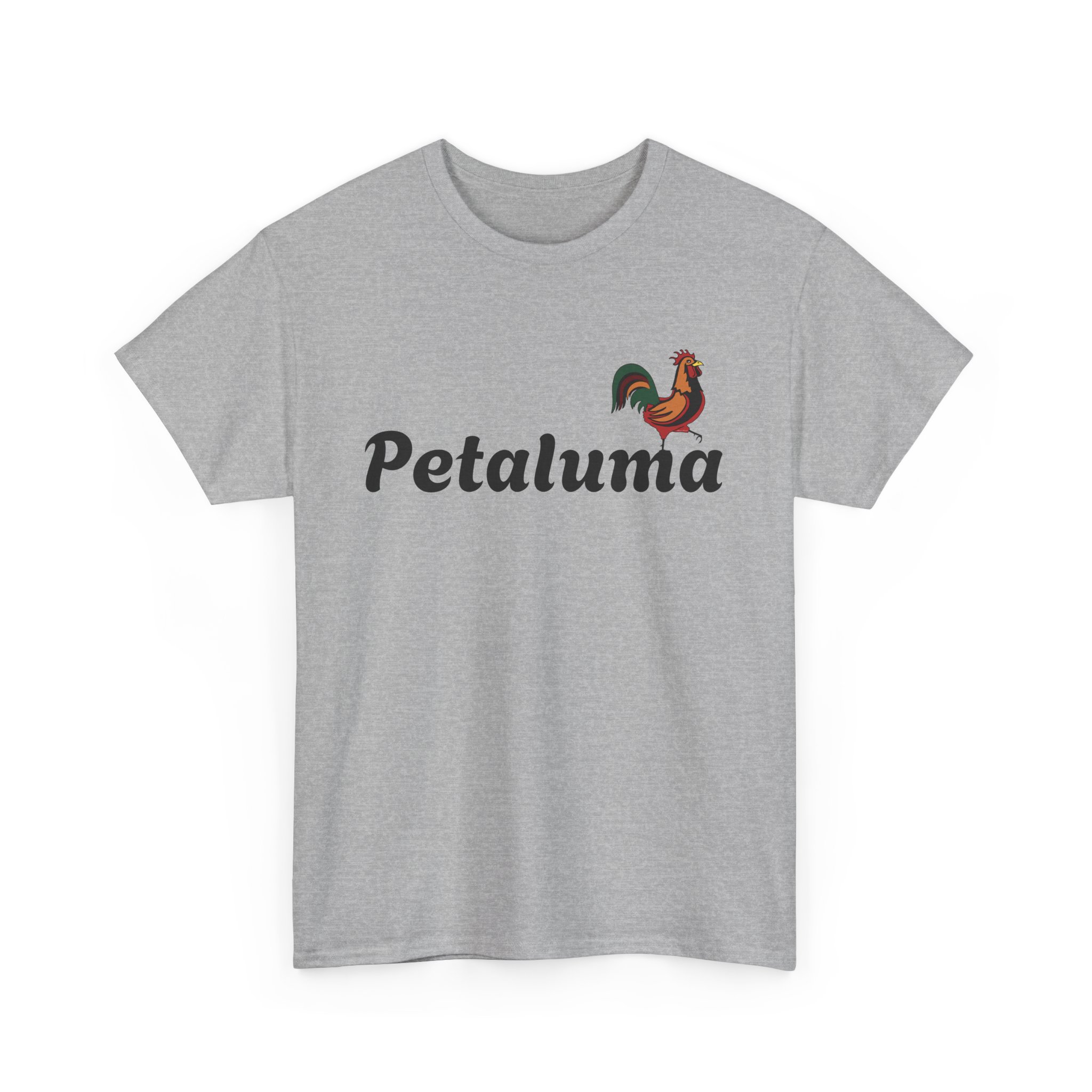 Unisex Heavy Cotton Tee Petaluma Rooster - Image 11