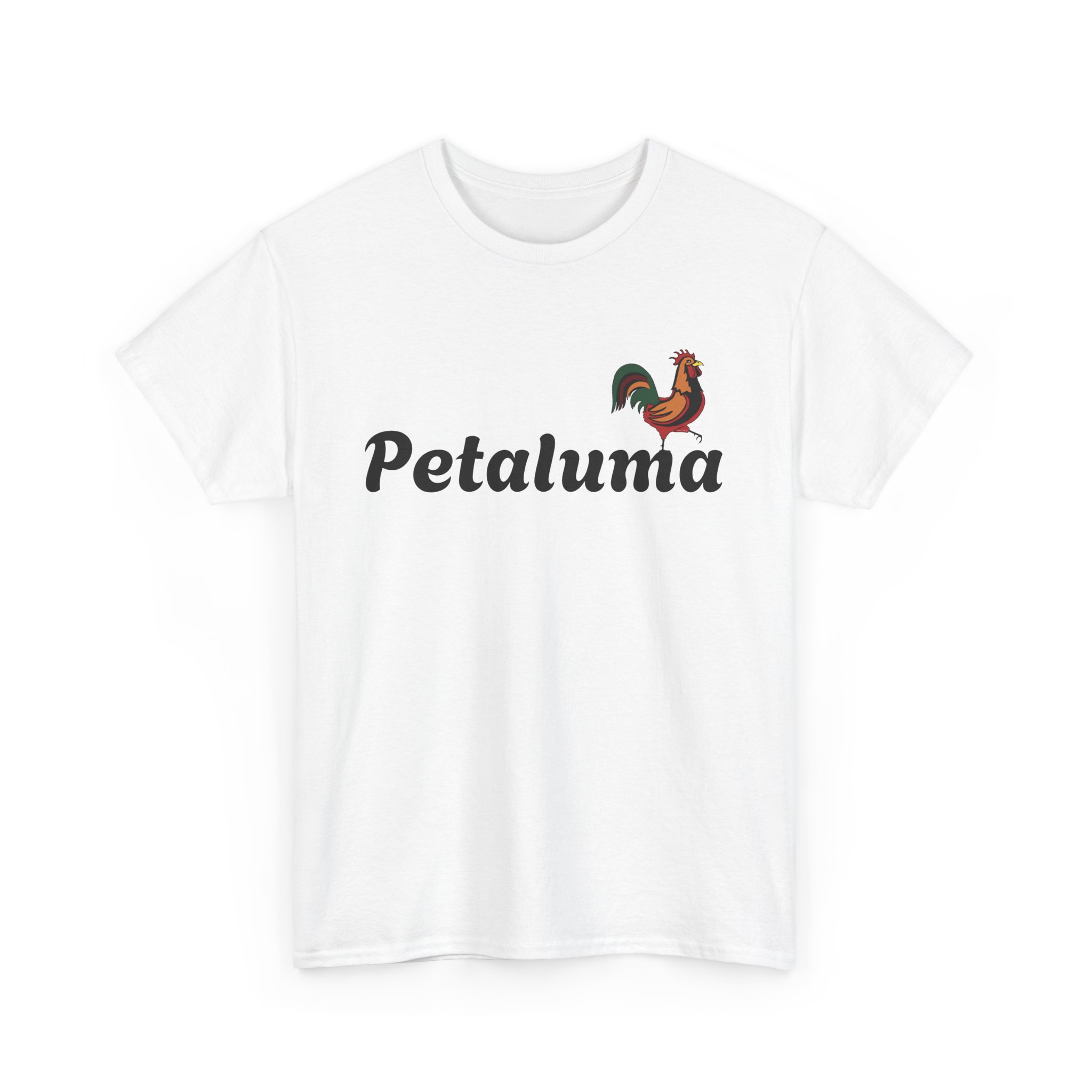 Unisex Heavy Cotton Tee Petaluma Rooster - Image 3