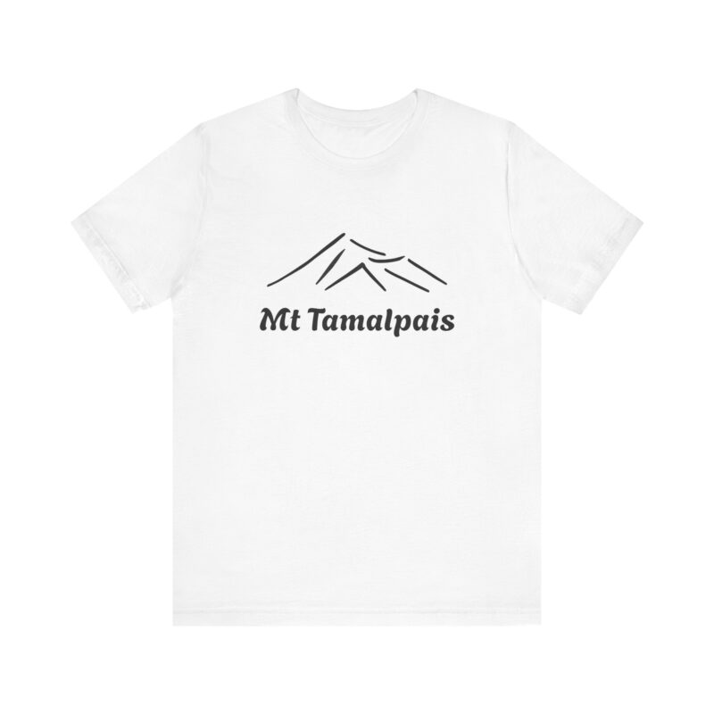 Mt Tamalpais Unisex Short Sleeve Tee - Nature Lovers T-Shirt