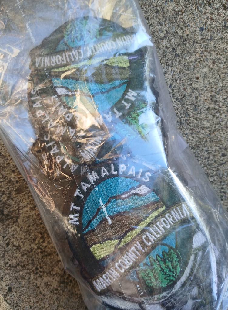 250 pack Product - Embroidered Iron-on / Sew-on Patch - Mt Tamalpais Marin County California Oval Souvenir Design - Made in USA - Image 8