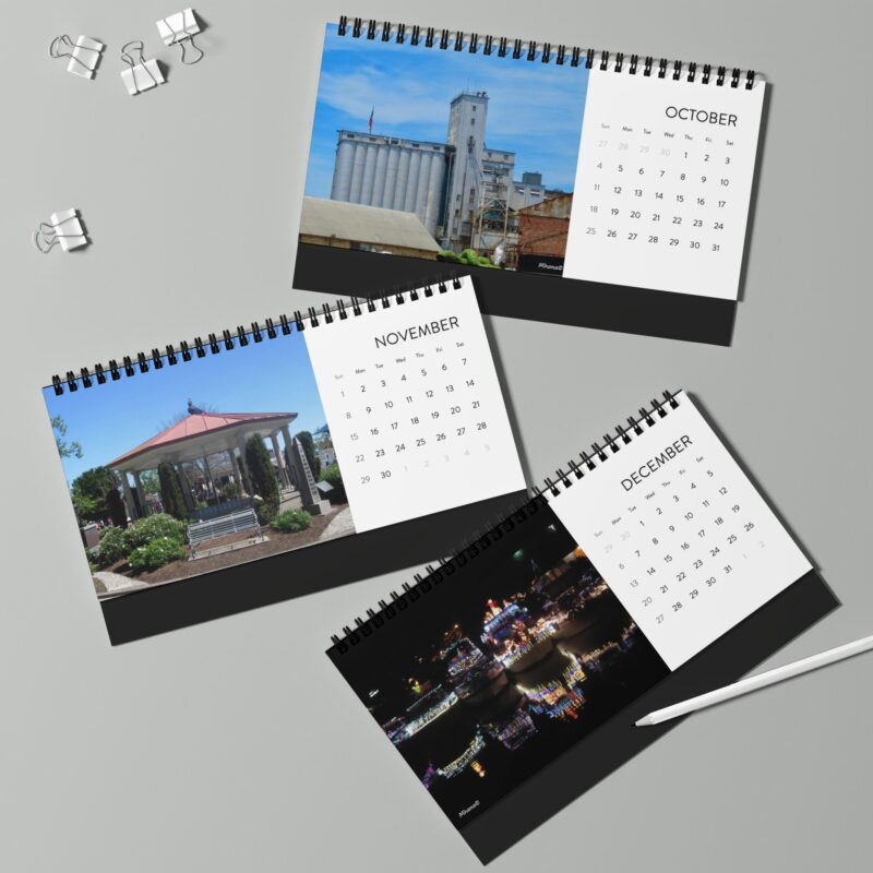 2026 Desk Calendar - Beautiful Petaluma Sonoma California - Made in USA