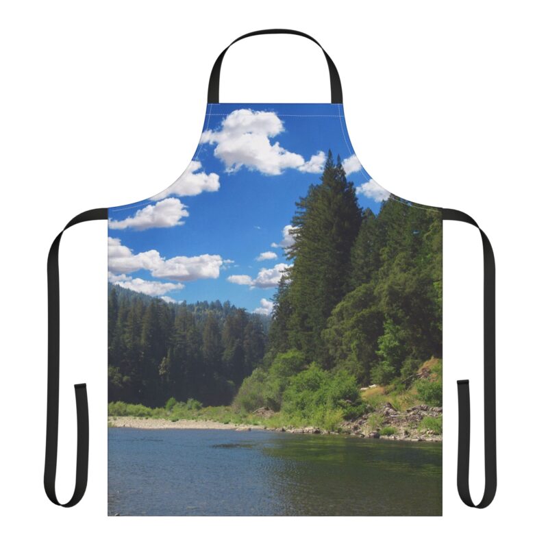 Apron - California Redwoods Cloudy Sky Humboldt County California - Made in USA - PFY